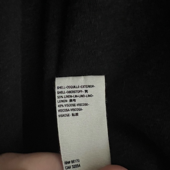 Free People Short-Sleeve Top BLK XS - Picture 3 of 3